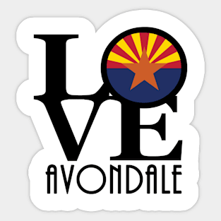 LOVE Avondale Arizona Sticker